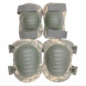 New Genuine USGI US Military Knee and Elbow Pad Set, ACU, McGuire Nicholas NWOT